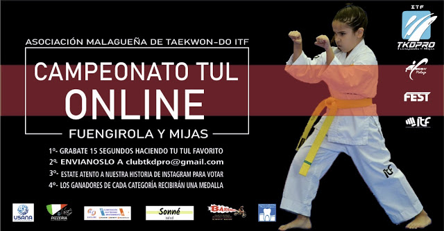 Campeonato Taekwondo Malaga 2020 Online Tul
