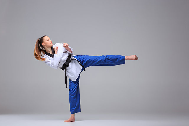 Equilibrio en taekwondo